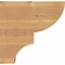 Ekena Millwork Ridgewood Smooth Rafter Tail, Western Red Cedar, 5 1/2"W x 12"H x 12"L RFT06X12X12RID00SWR - alternate 3